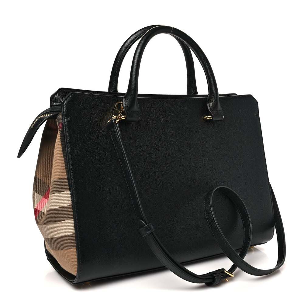 Burberry Calfskin Mega Check Small #258093B99B - Picture 3 of 9